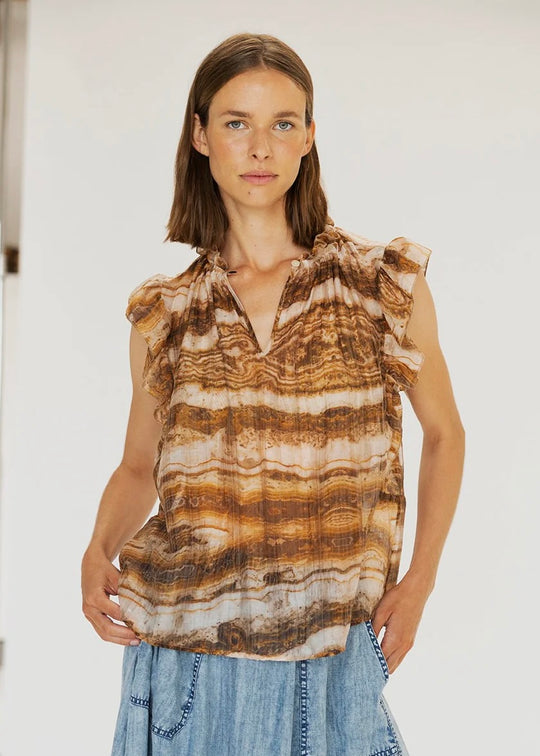 Project AJ117 Sandra Top Dark Nude