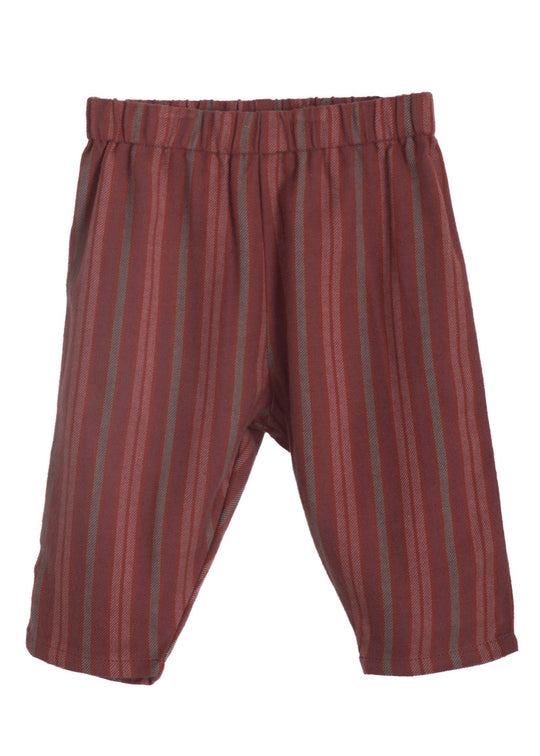 Serendipity Baby Brushed Pants Fig Stripe