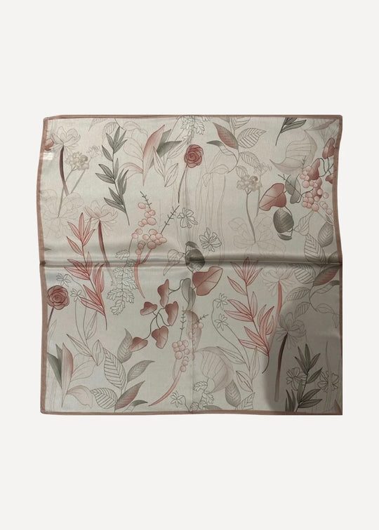 Plissé Copenhagen Merrit scarf Rose