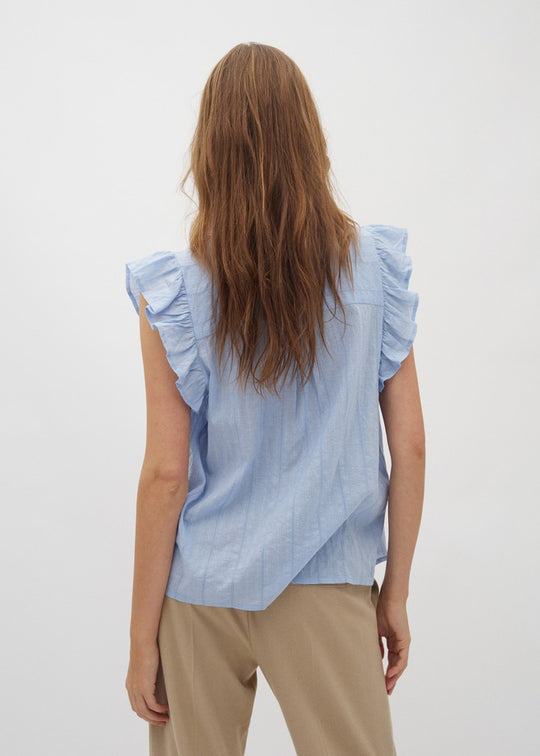 MbyM Gemala blouse D09 Chambray Blue