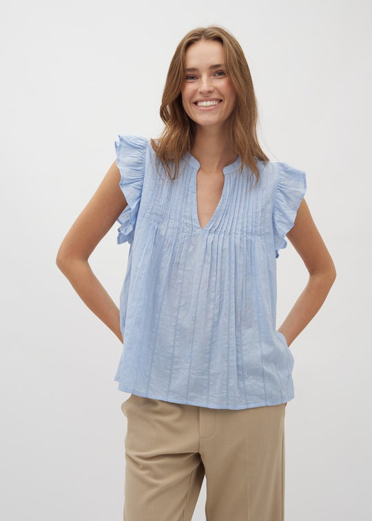 MbyM Gemala blouse D09 Chambray Blue