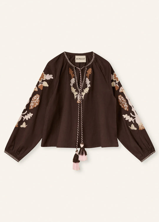 Helmstedt Gertrud Blouse Brown