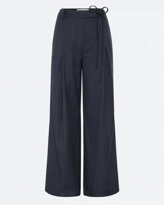 Minimum Gunli Pants Black Stripes