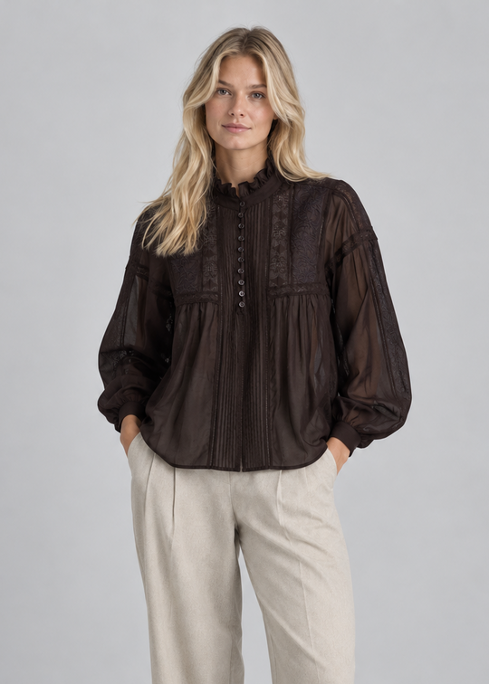 Urban Pioneers Selestina Blouse Espresso
