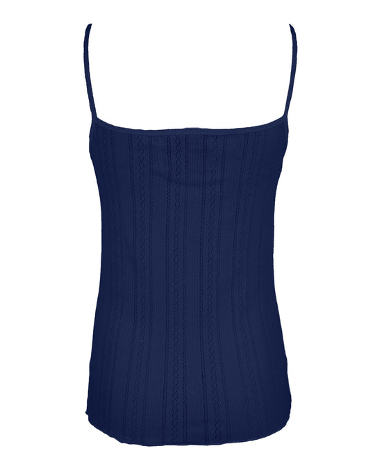 La Rouge Lotus Strop Top Navy