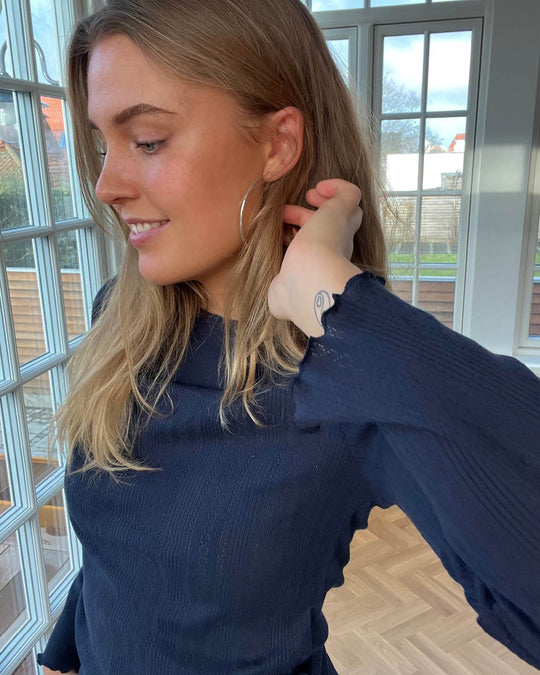 La Rouge Lotus T-shirt L/S Navy