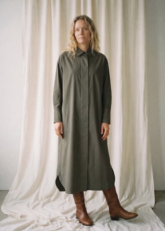 La Rouge Vilda Dress army green