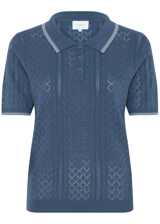 La Rouge Alma Polo Shirt blue