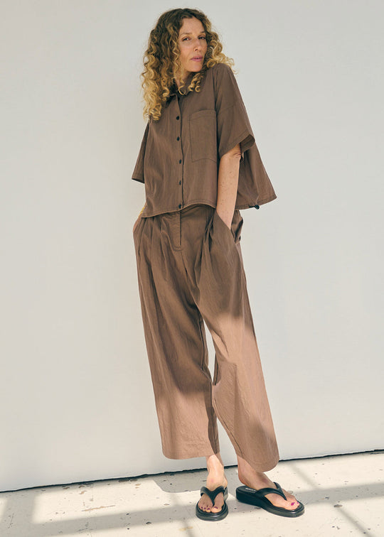 La Rouge Cille Pants brown