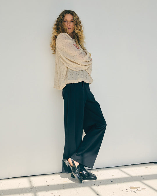 La Rouge Dot Shirt sand