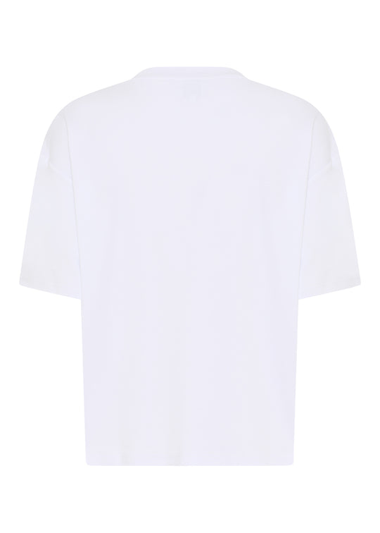 La Rouge T-shirt w. Lobster Print white