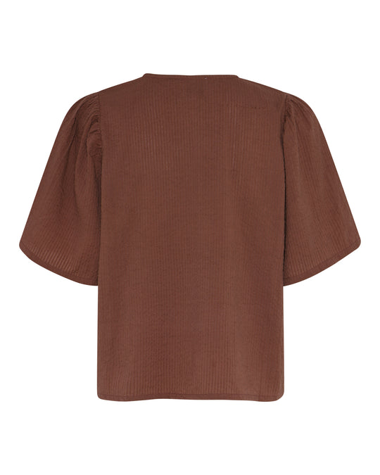 La Rouge Sienna Short Sleeve Chestnut