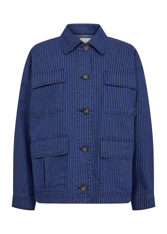 Sofie schnoor s242372 jakke lys denim blå