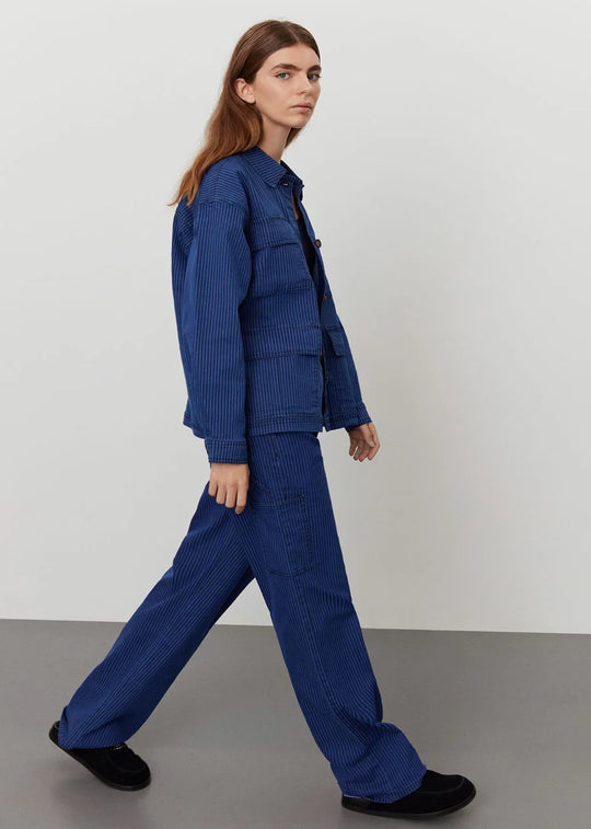 Sofie schnoor s242372 jakke lys denim blå