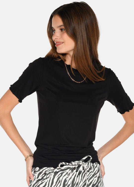 Moves Markhild SS T-Shirt schwarz