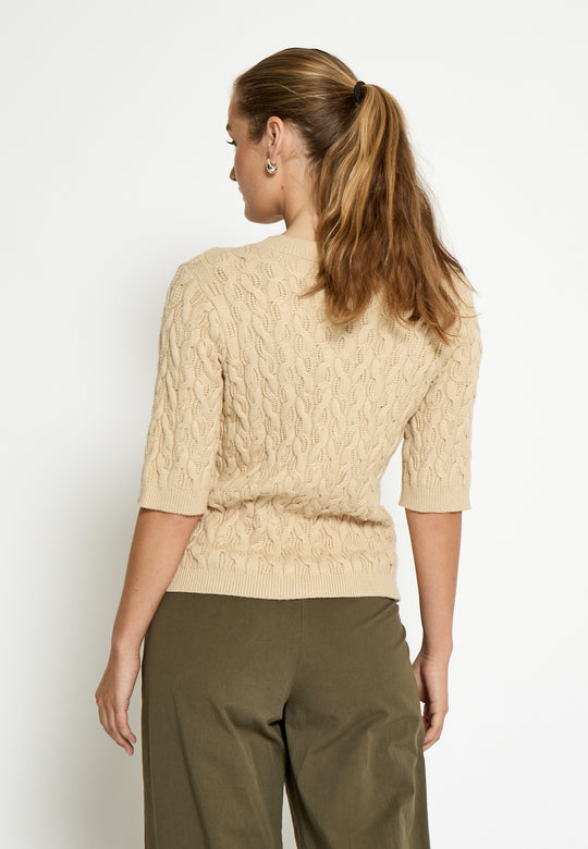 Minus MSFilucca Knit Cardigan Sand