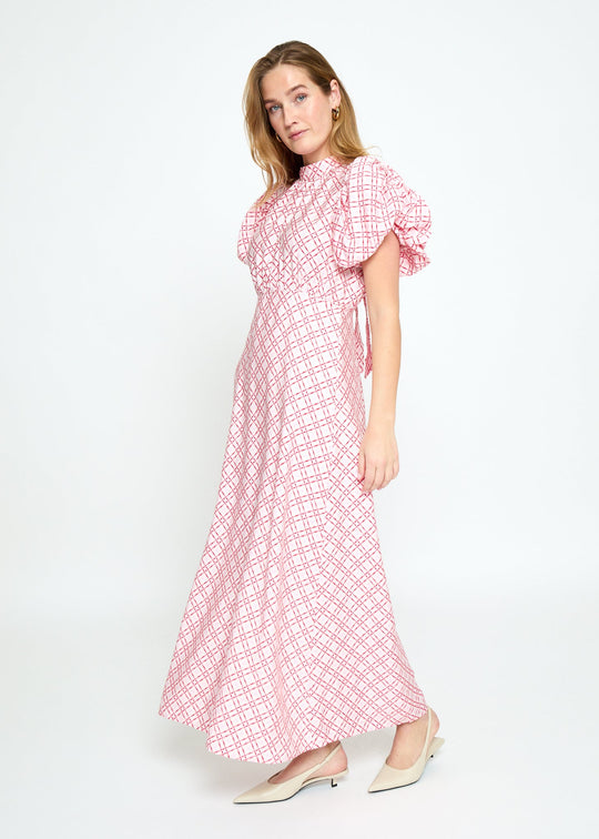 Minus MSSelvine Maxi Dress Prism Pink Print