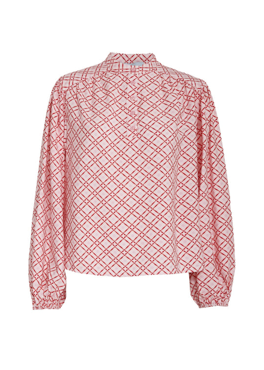 Minus MSSelvine Blouse Prism Pink Print