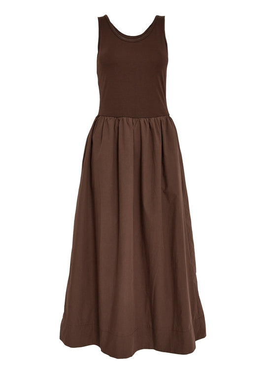 Minus MSMarie Midi Dress 5065 Chestnut