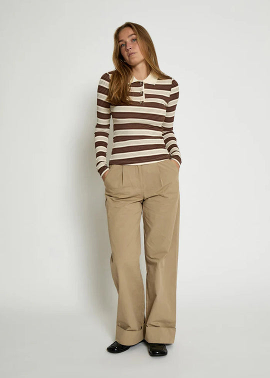 Minus MSPammie LS t-shirt carafe striped