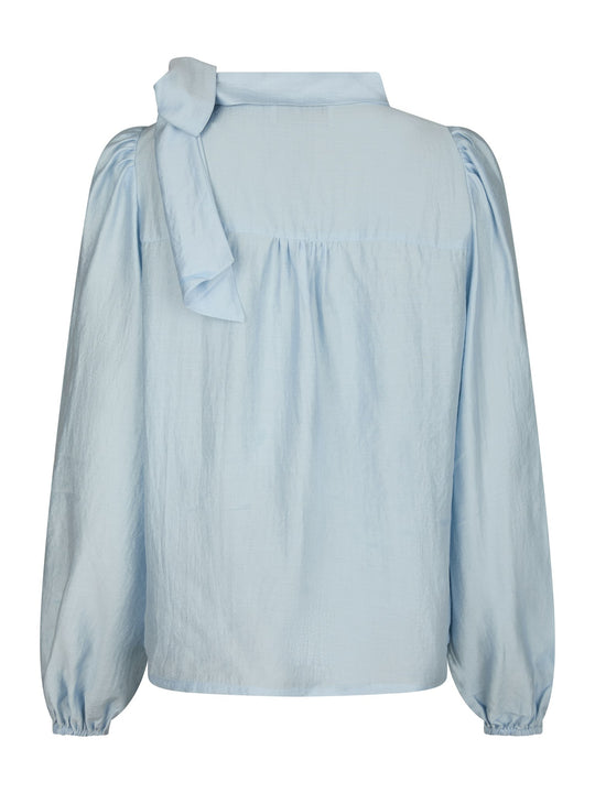 Neo Noir Selene Crisp Blouse Light Blue