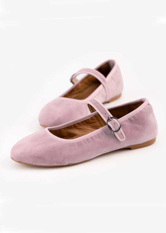 Atone Mary Jane Ballerina Pink