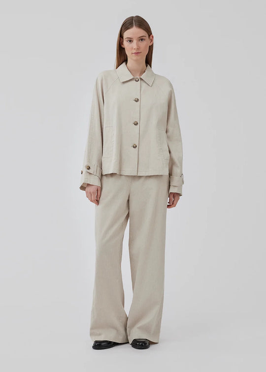 Modström ParkMD short jacket Cream Milk