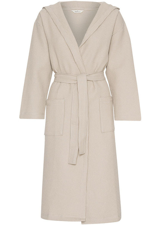 Basic Apparel Nora Long Robe GOTS feather gray