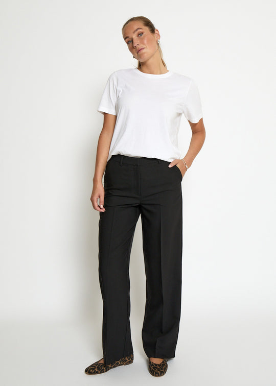 Peppercorn PCGina Straight Pant Black