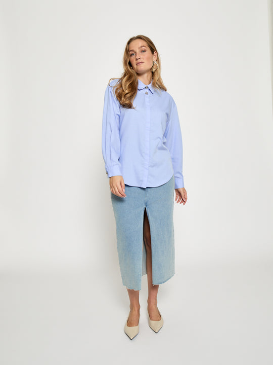 Peppercorn PCMari Shirt Cornflower blue