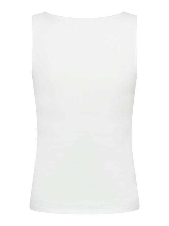 Neo Noir Sophia Jersey Top Off White