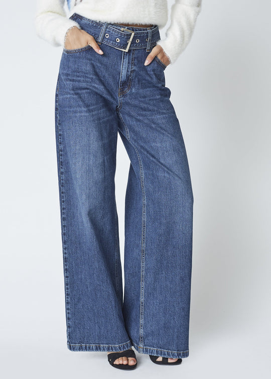 Co’Couture Rumicc Belt Jeans Dark Denim