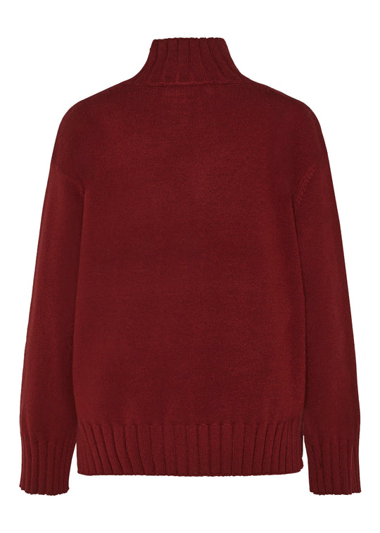 Minimum Darcy turtleneck merlot