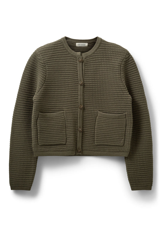 Sofie Schnoor Kyrasw cardigan Green Olive
