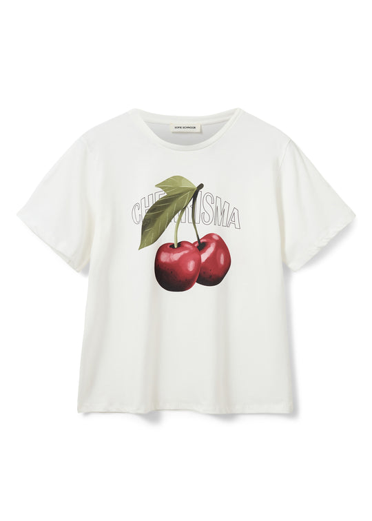 Sofie Schnoor Zenasw T-shirt show white (cherry)