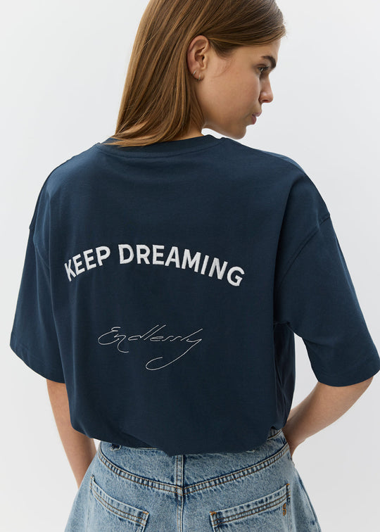 Sofie Schnoor Vera Boxy T-shirt S261430 Navy Blue