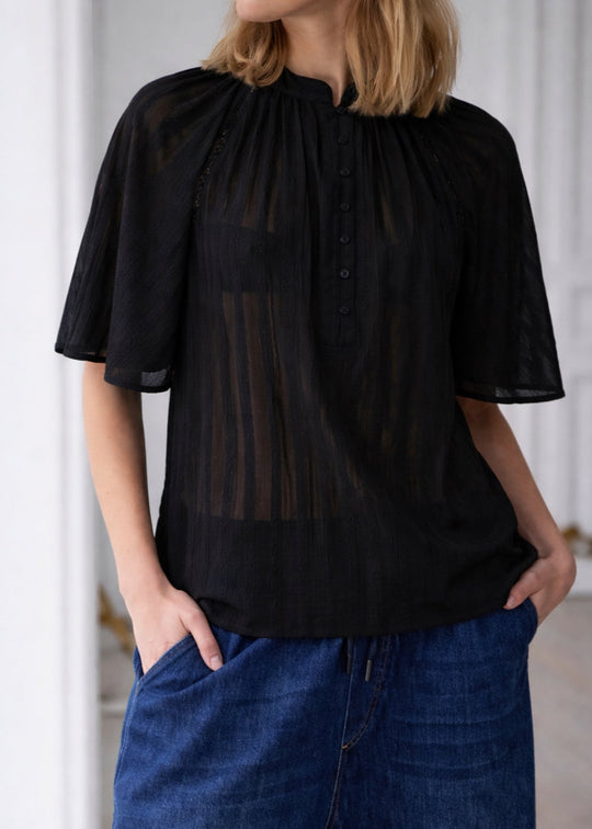 Project AJ117 Sandie Blouse black