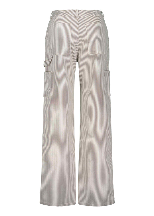 Sofie Schnoor SNOS250 Gitte Trousers Light Brown Striped