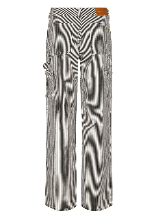 Sofie Schnoor SNOS250 Gittesw Trousers black white striped