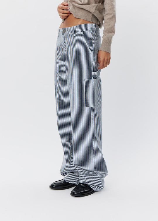 Sofie Schnoor SNOS250 Gittesw Trousers dark blue striped