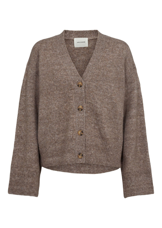 Sofie Schnoor Leva cardigan brown melange