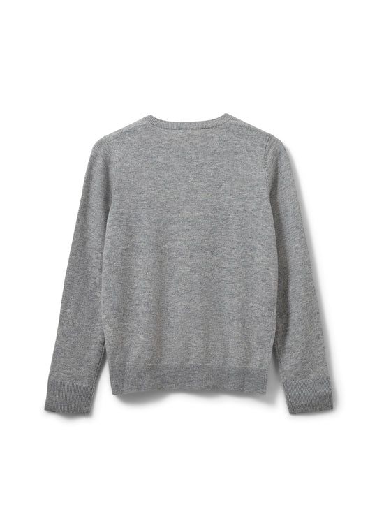 Sofie Schnoor SNOS431 Cissesw Cardigan Grey melange