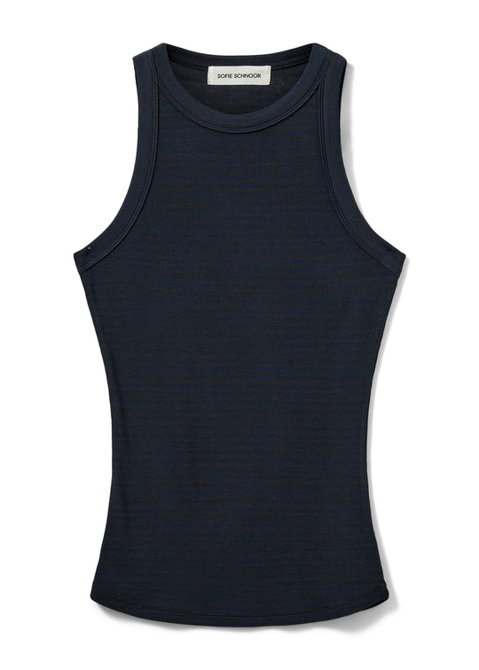 Sofie Schnor Jullie Stripe top Navy Black