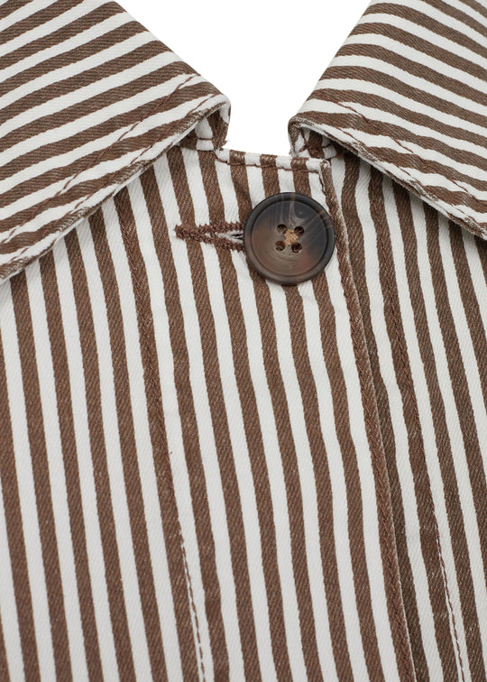 Sofie Schnoor Lynn Jacket Brown Striped