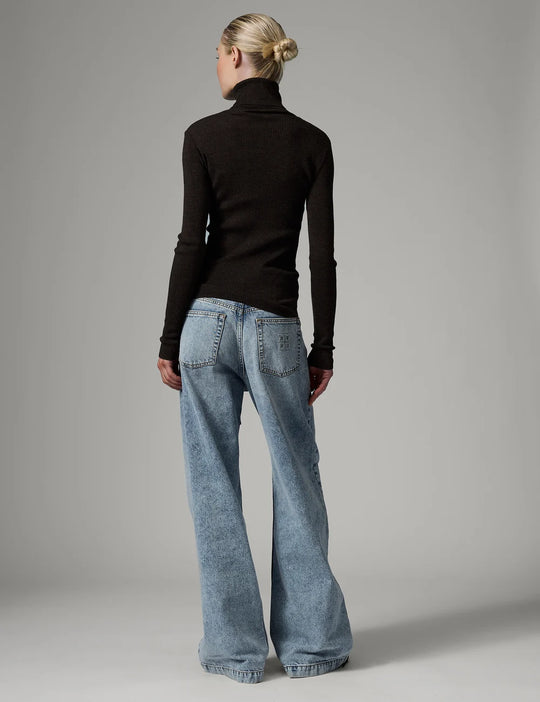 DAY Birger ét Mikkelsen Sierra - Daily Elements Pullover Dark Brown Melange