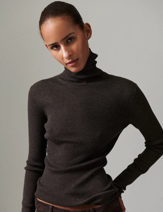 DAY Birger ét Mikkelsen Sierra - Daily Elements Blouse Expresso Melange