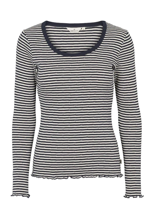 Basic Apparel Silma LS Tee Sky captain/birch