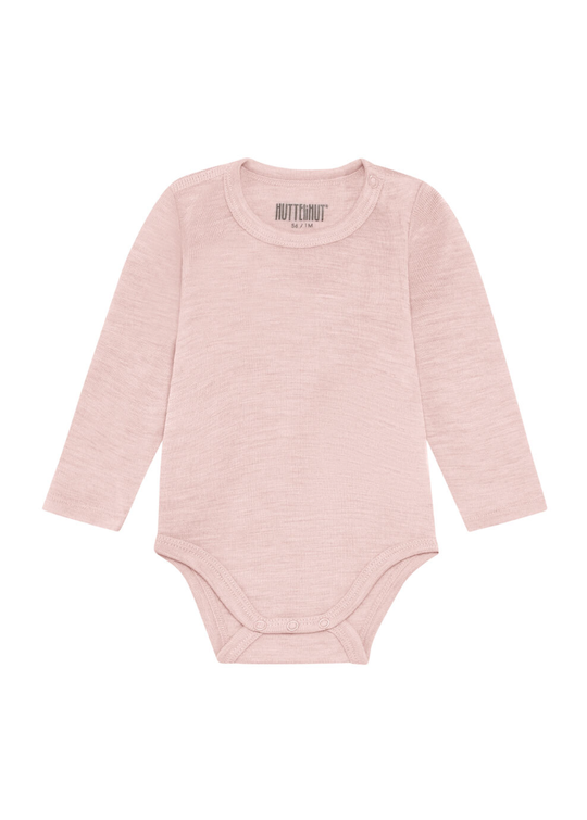 HUTTEliHUT Body LS Wool w. Silk Rose