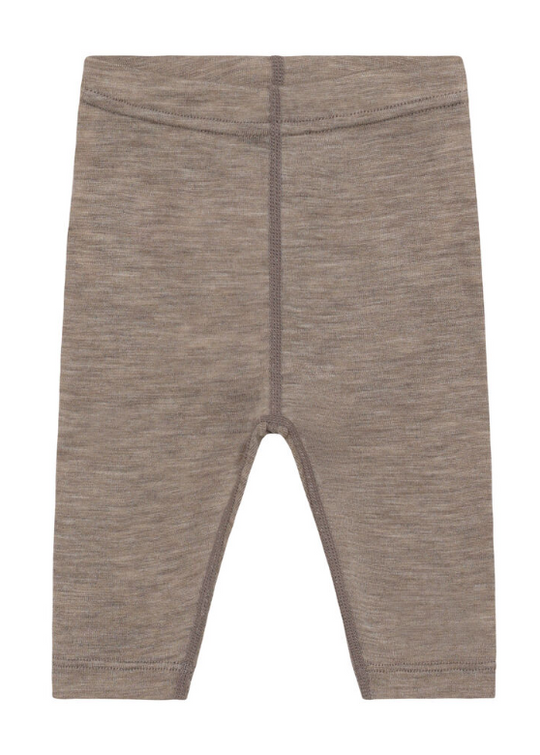 HUTTEliHUT Leggings Wool w. Silk Brown