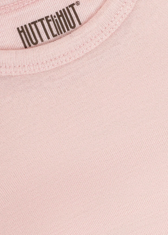 HUTTEliHUT T-shirt LS Tencel w. Wool Rose